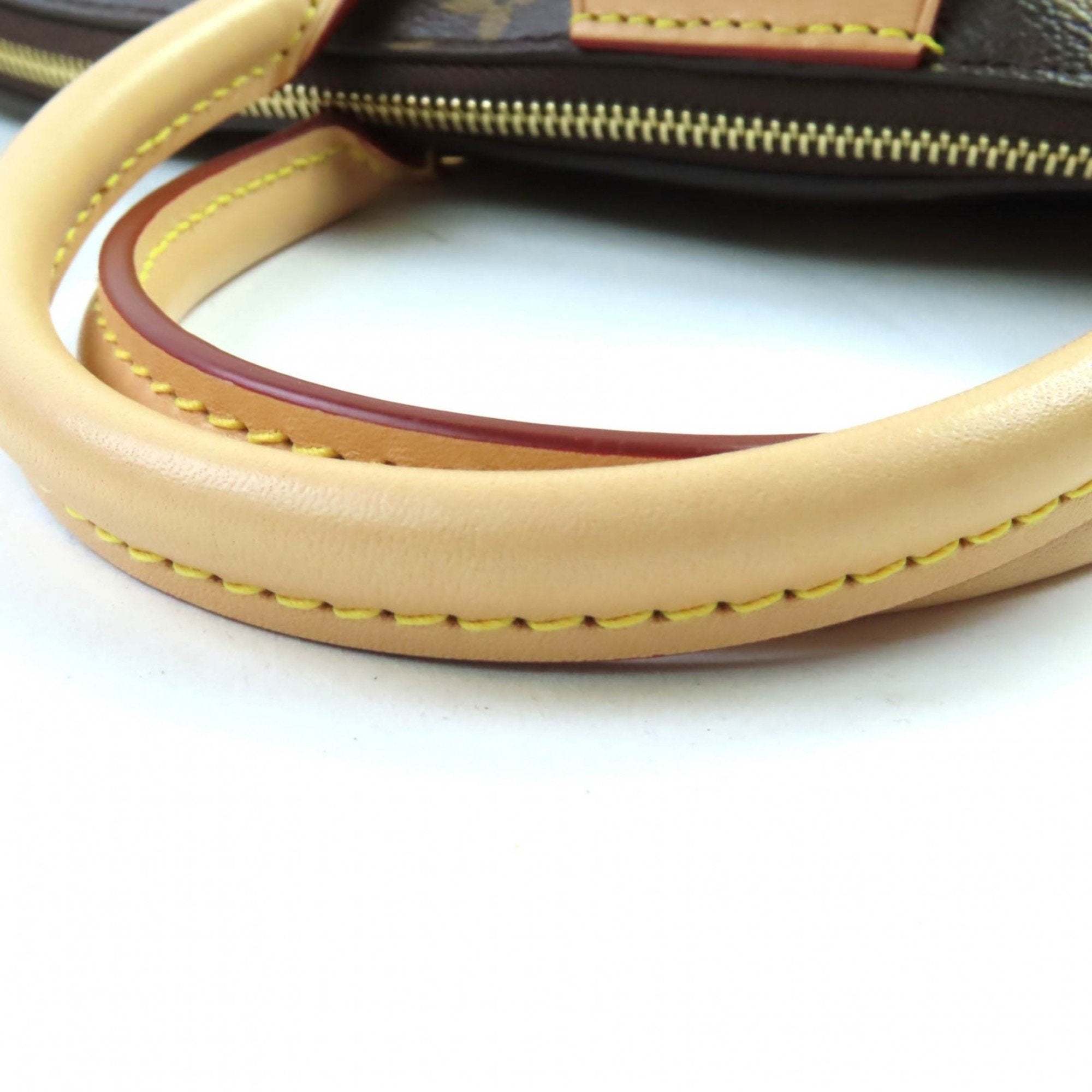 Louis Vuitton Brown Leather Handbag