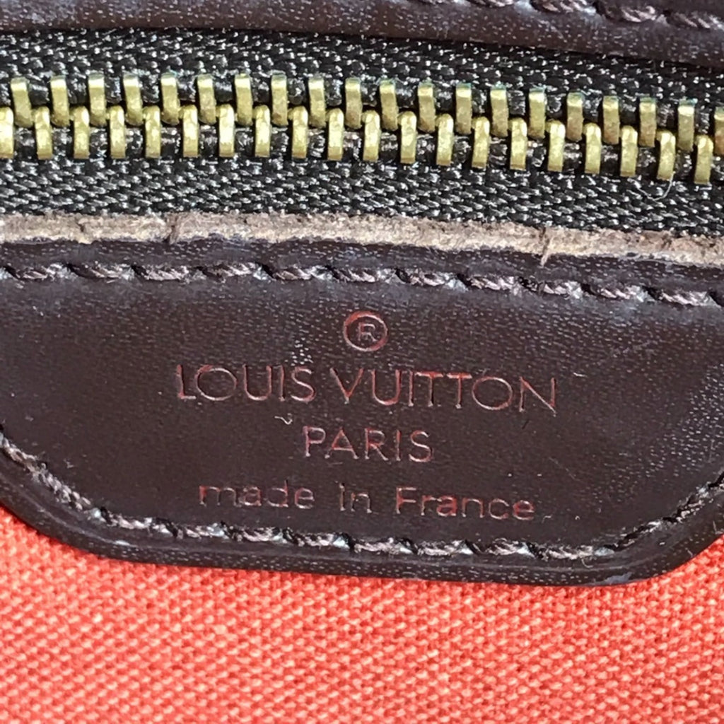 Louis Vuitton Brown Ebene Damier Canvas Handbag Shoulder Bag Tote Bag