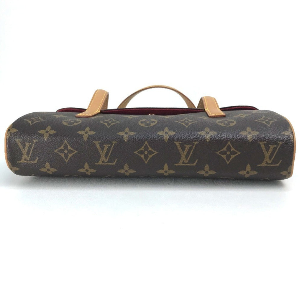 Louis Vuitton Monogram Brown Red Color Monogram Handbag