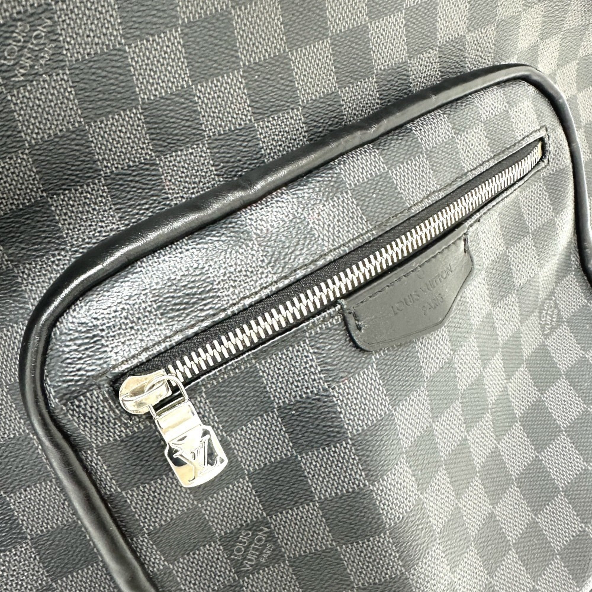 Louis Vuitton Black Damier Graphite Backpack