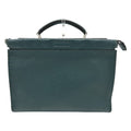 Fendi Blue Leather Briefcase