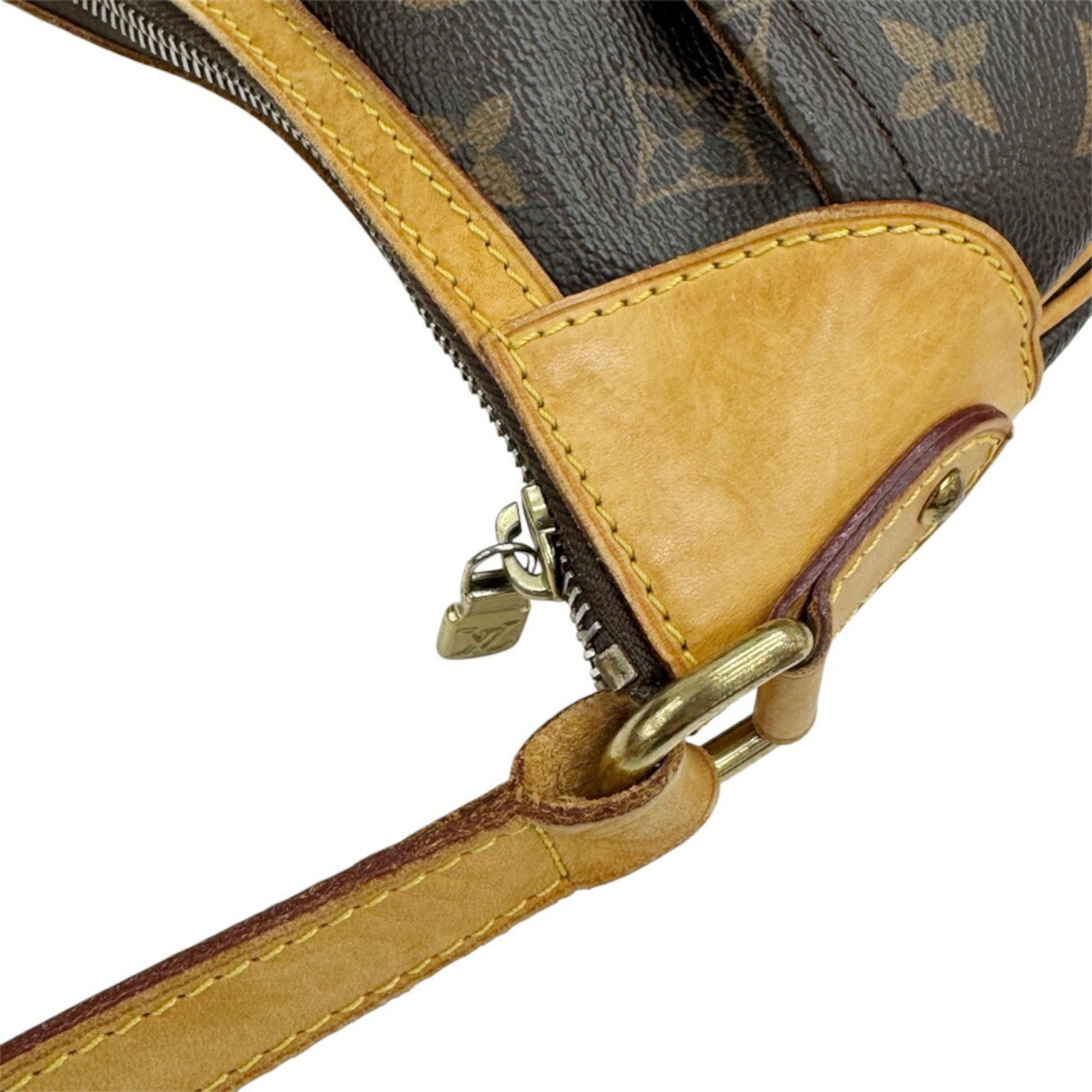 Louis Vuitton Brown Monogram Canvas Shoulder Bag
