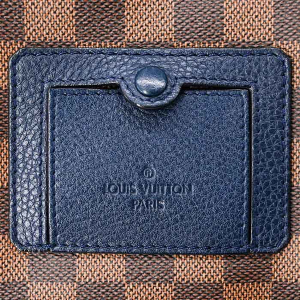Louis Vuitton Brown Damier Canvas Dark Navy Shoulder Bag