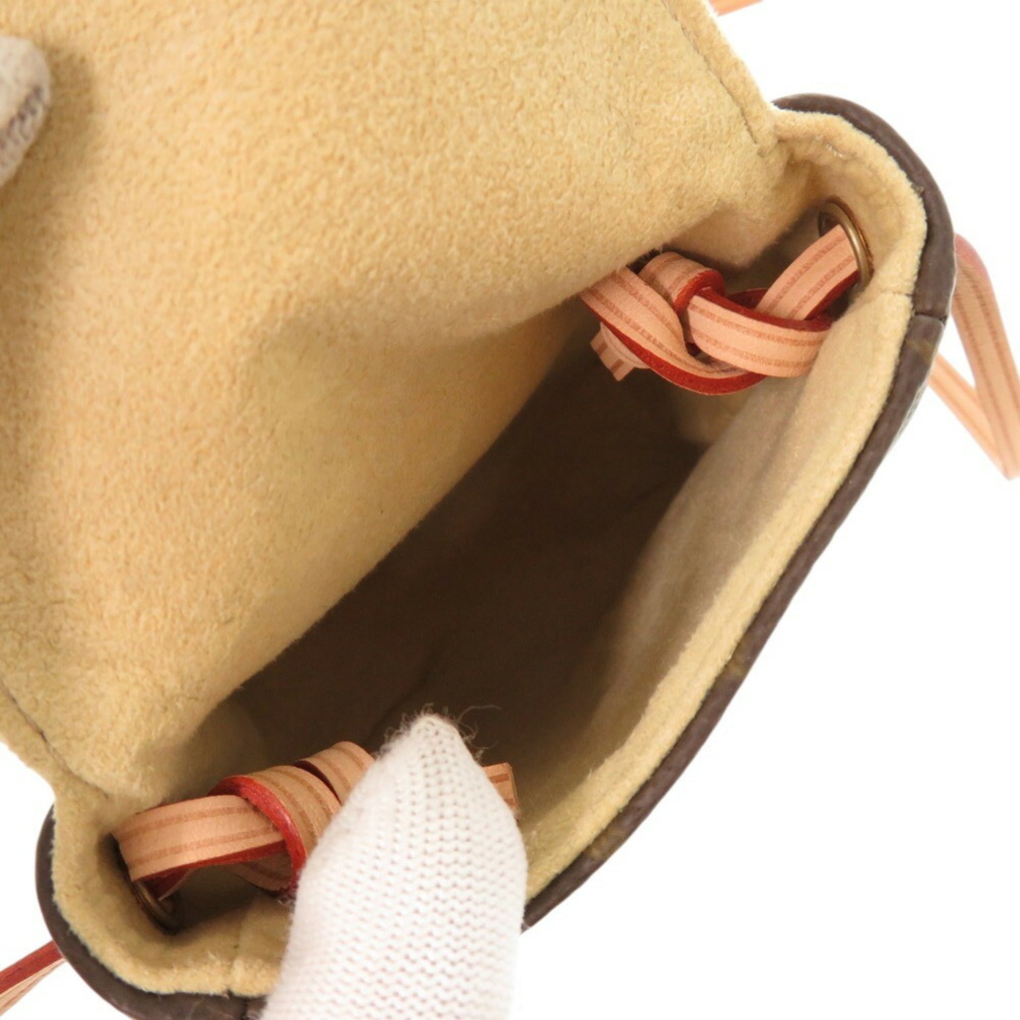 Louis Vuitton Brown Monogram Pochette Shoulder Bag