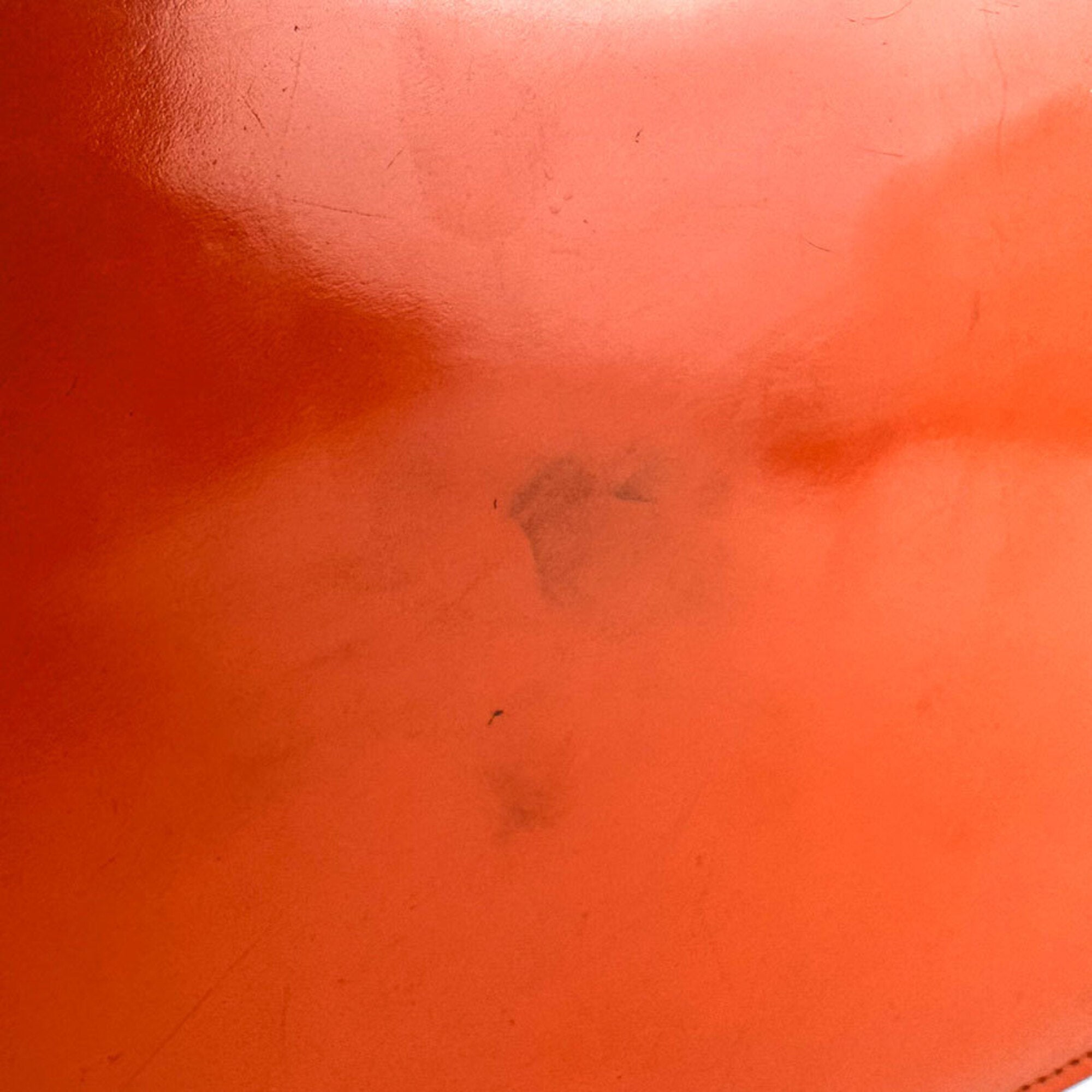 Gucci Orange Leather Shoulder Bag (Pre-Owned)