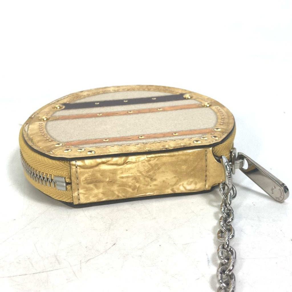 Louis Vuitton Beige Coin Purse/Coin Case