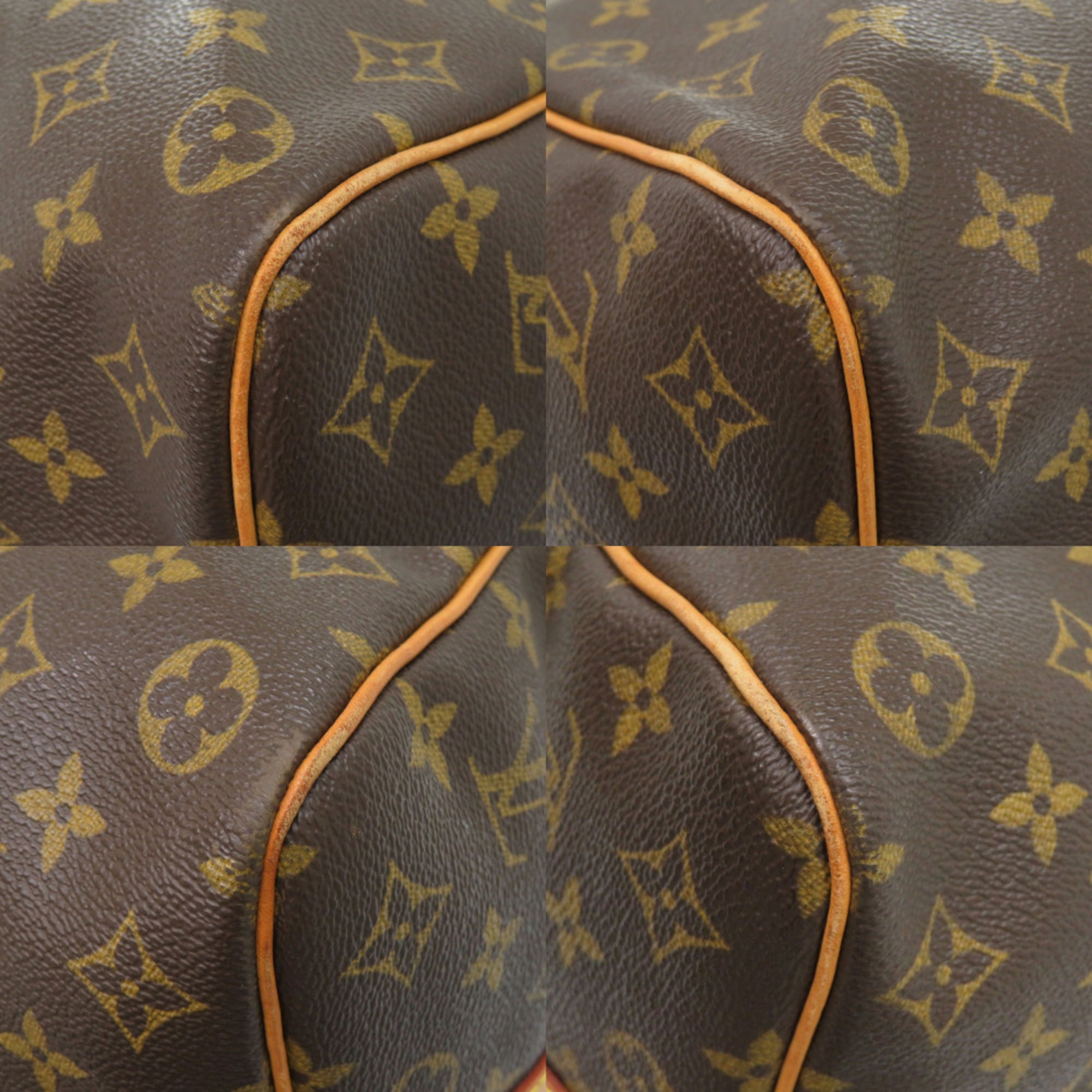 Louis Vuitton Brown Monogram Boston Bag