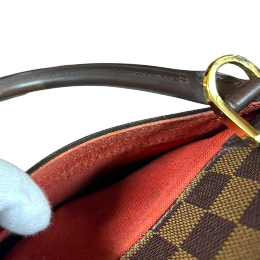 Louis Vuitton Brown Damier Canvas Handbag