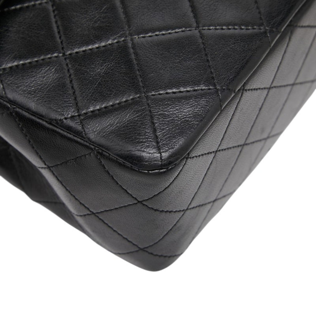 Chanel Black Leather Shoulder Bag