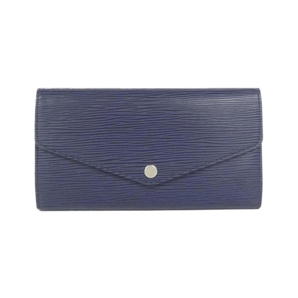 Louis Vuitton Indigo Leather Long Wallet