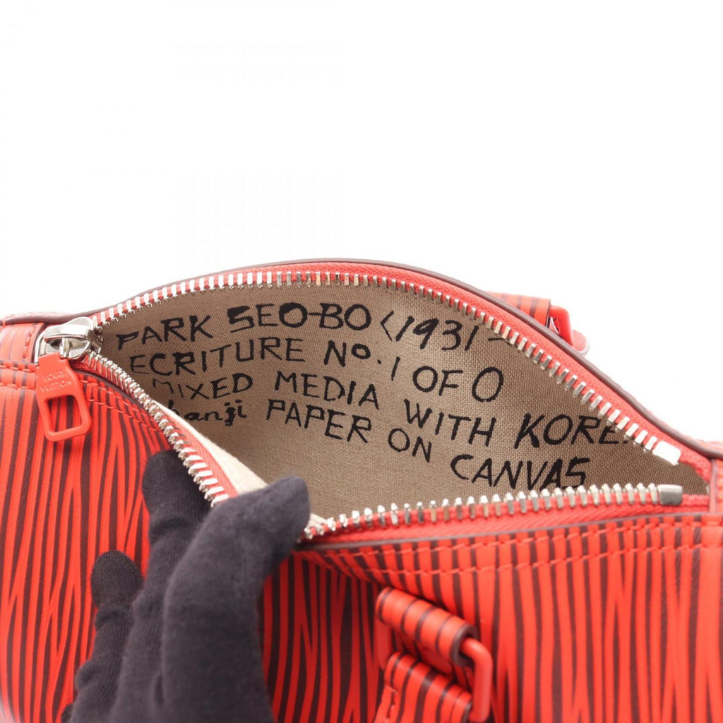 Louis Vuitton Red Color Epi Leather Handbag