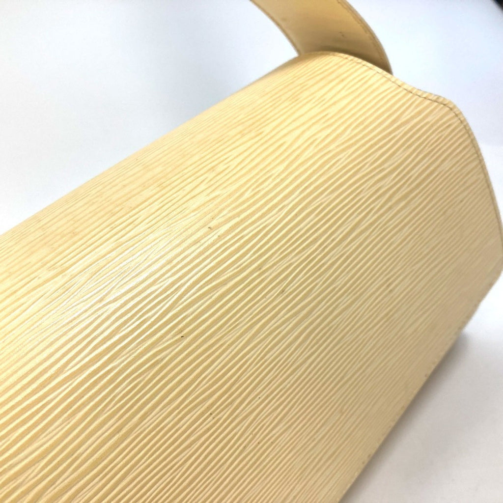 Louis Vuitton Epi Vanilla Yellow Epi Leather Shoulder Bag