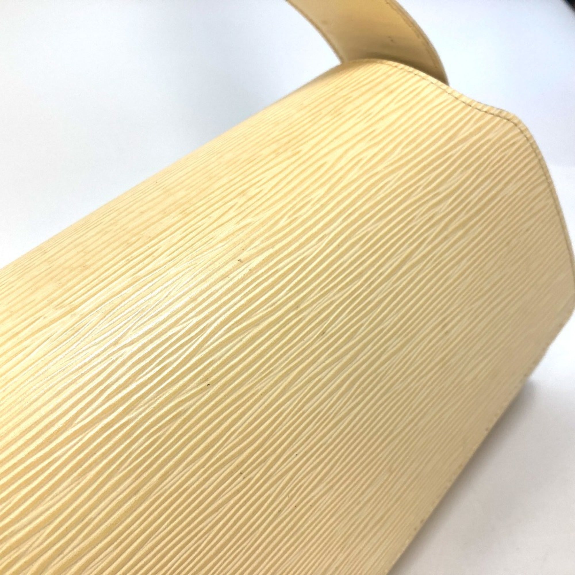 Louis Vuitton Epi Vanilla Yellow Epi Leather Shoulder Bag