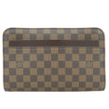 Louis Vuitton Damier Damier Canvas Ebene Pvc Clutch Bag