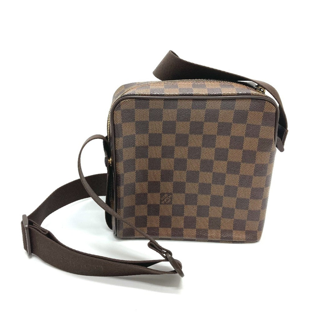 Louis Vuitton Damier Brown Ebene Damier Canvas Pochette Shoulder Bag