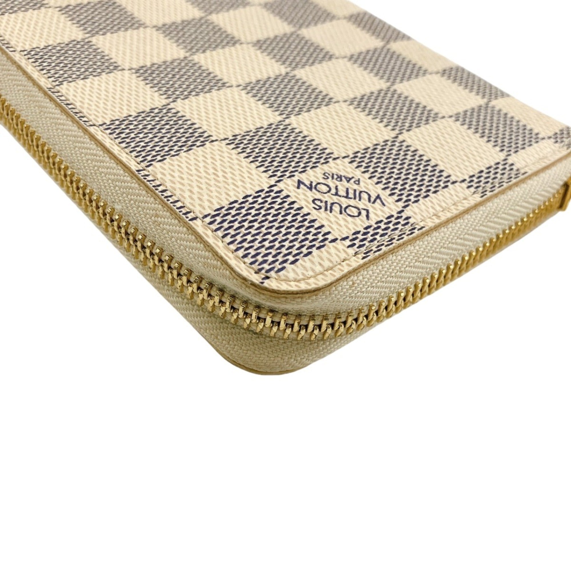 Louis Vuitton Damier Azur White Damier Azur Long Wallet