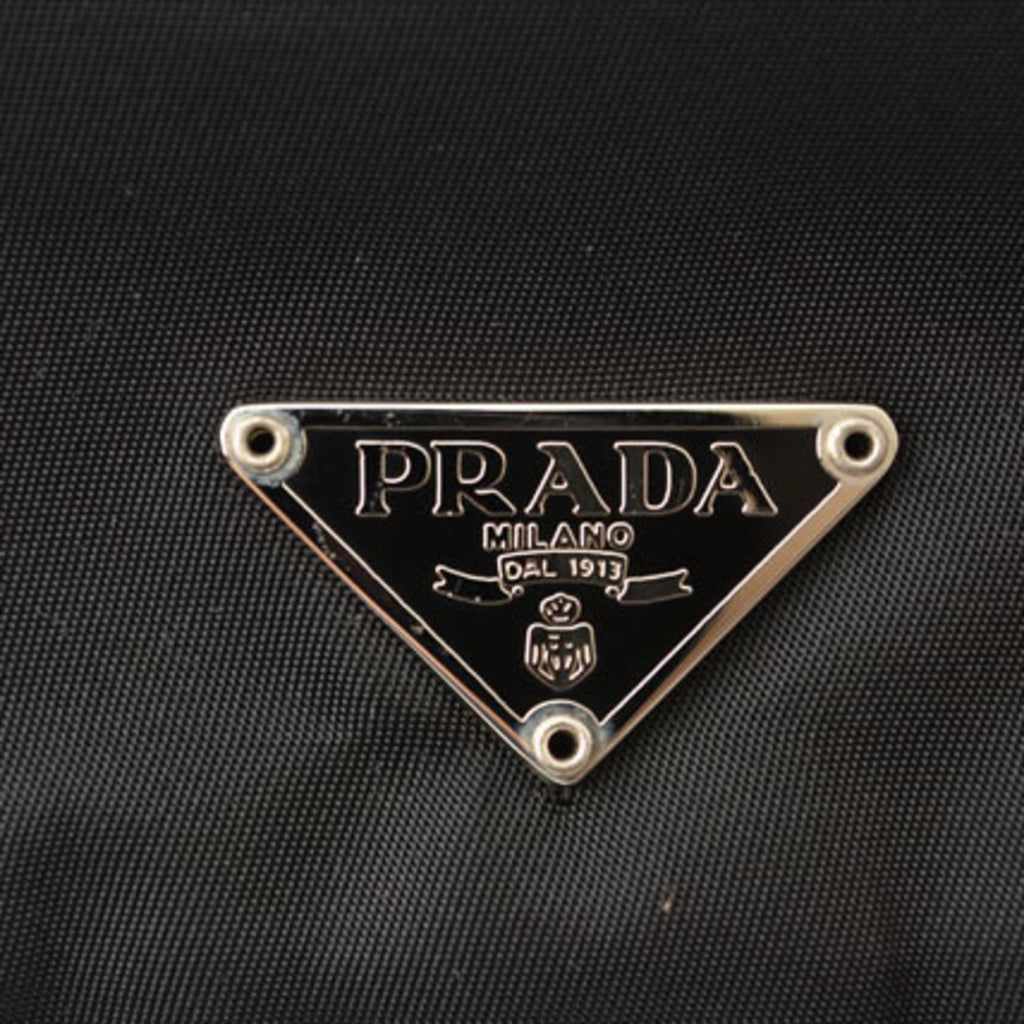 Prada Black Nylon Pouch
