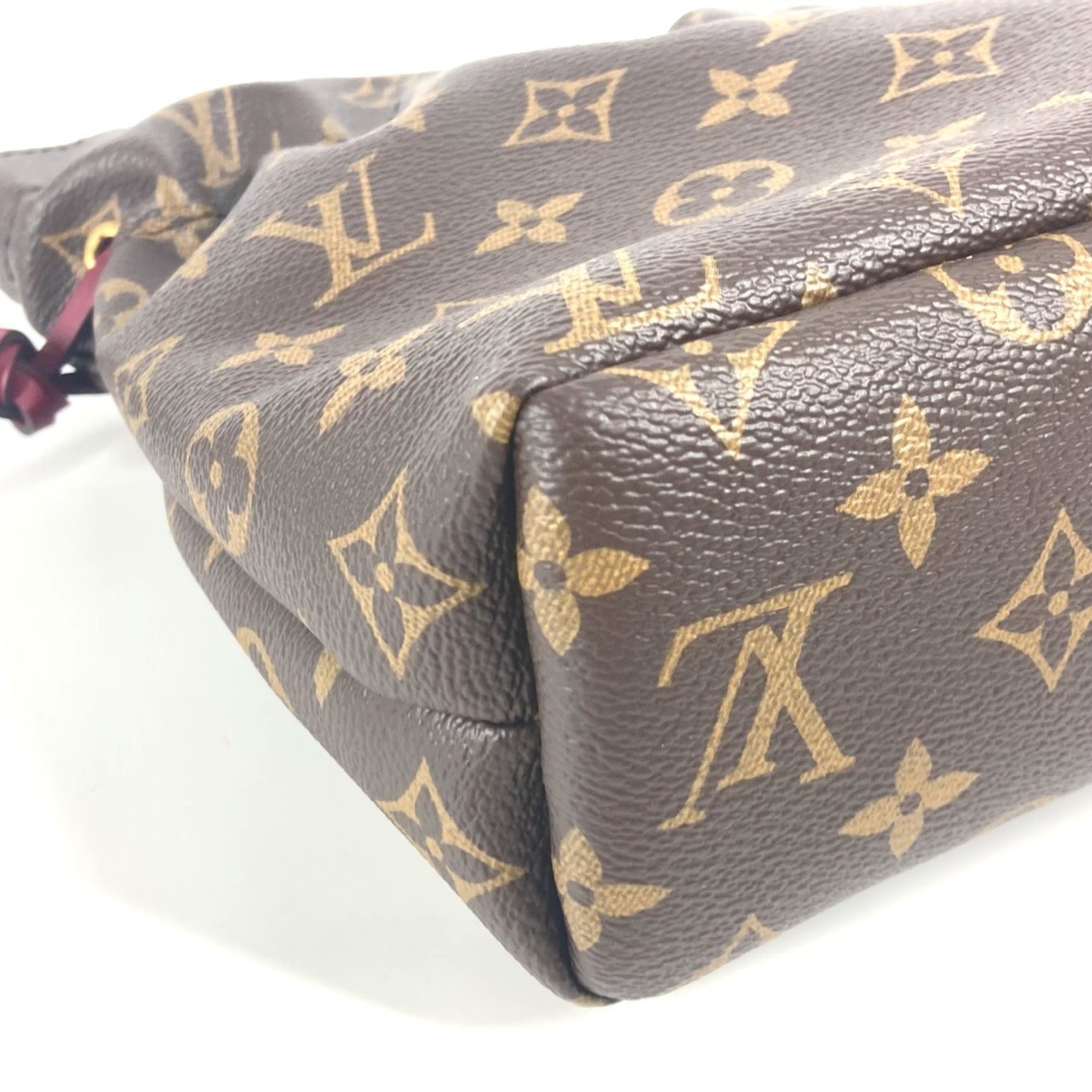 Louis Vuitton Brown Coated Canvas Pouch