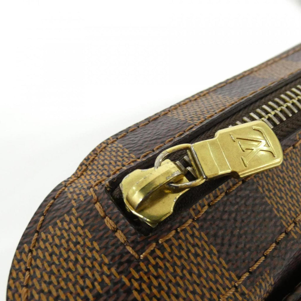 Louis Vuitton Brown Coated Canvas Shoulder Bag