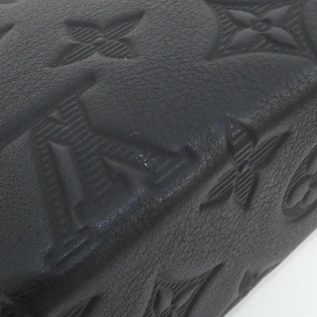 Louis Vuitton Black Leather Shoulder Bag