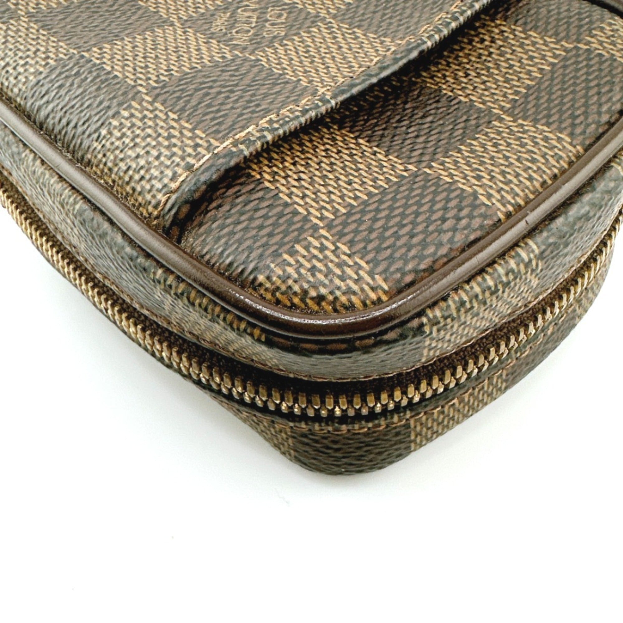 Louis Vuitton Brown Damier Canvas Pouch