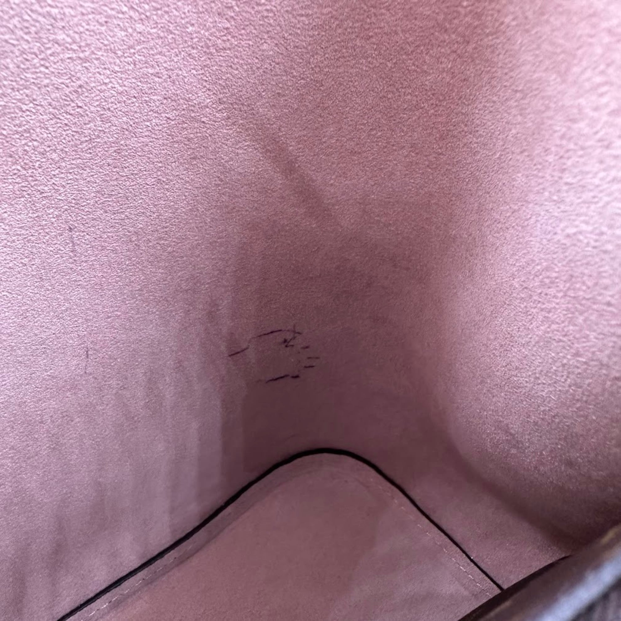 Louis Vuitton Monogram Brown Pink Pvc Shoulder Bag