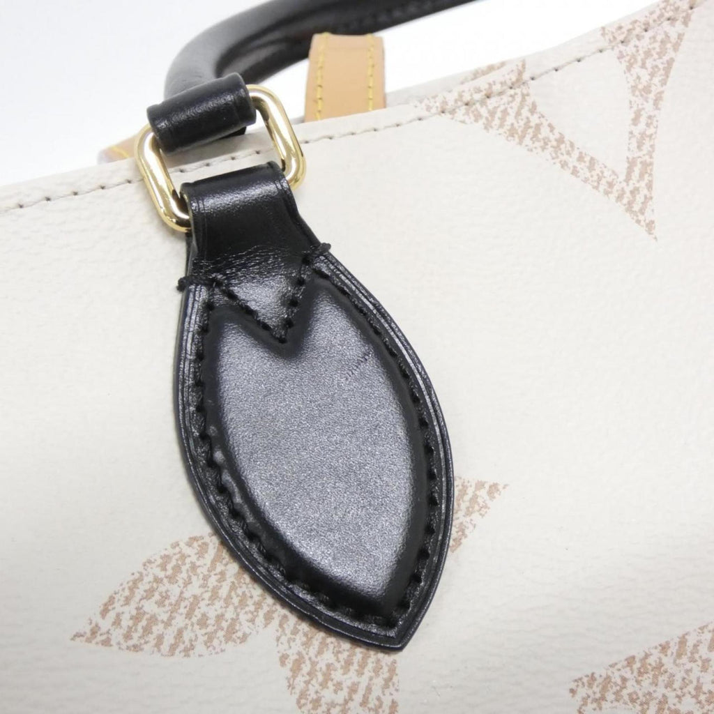 Louis Vuitton Beige Dune Coated Canvas Handbag