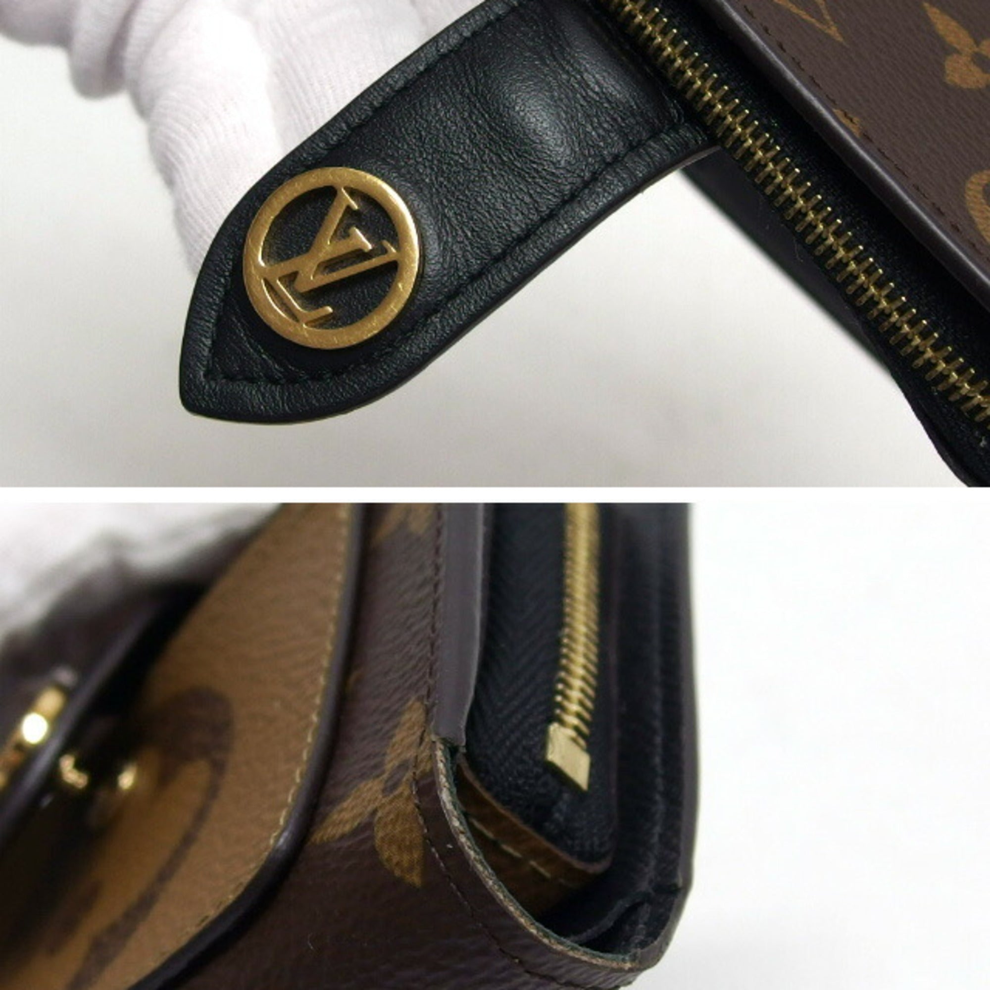 Louis Vuitton Monogram Reverse Galle Monogram Reverse Monogram Reverse Wallet