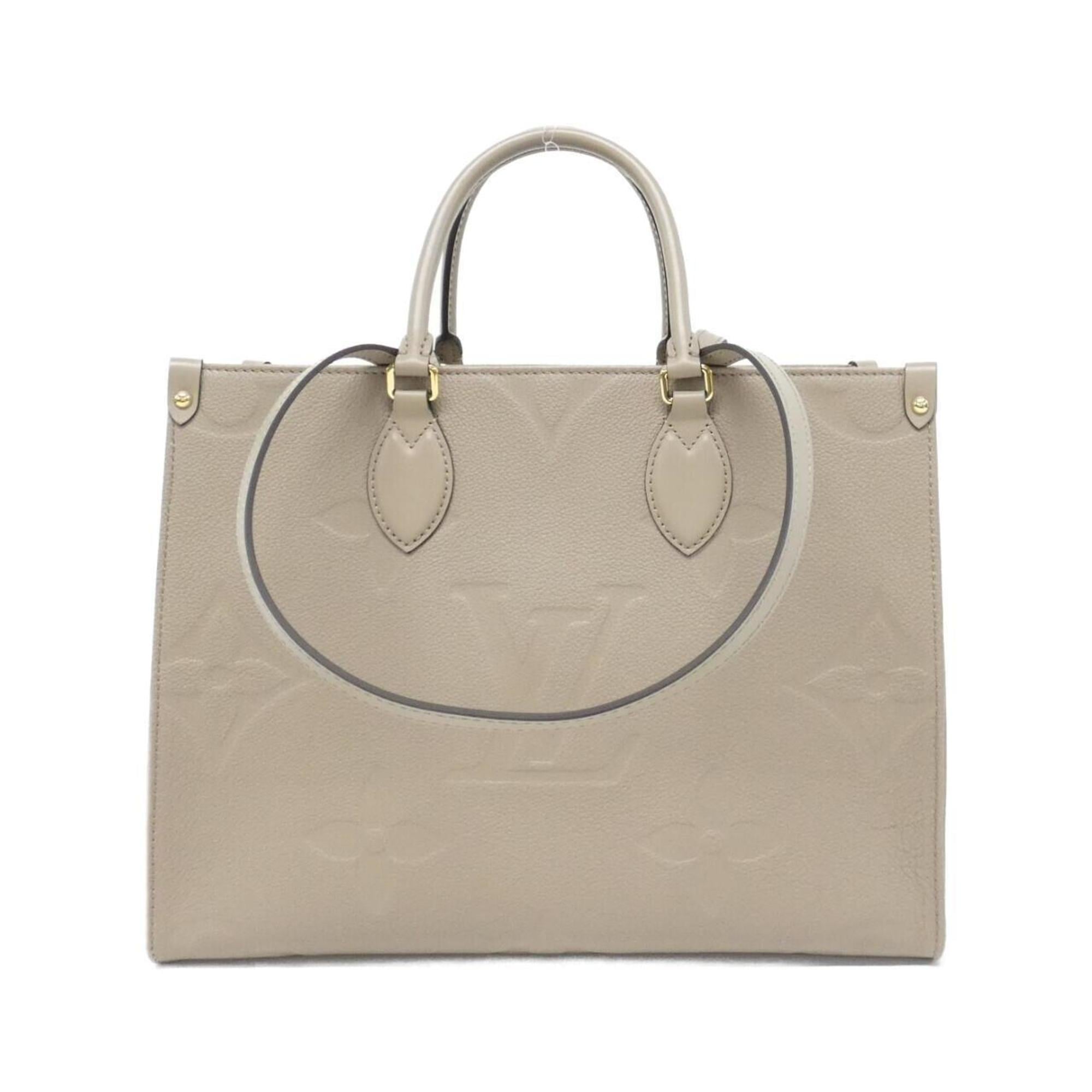 Louis Vuitton Tourterelle Leather Handbag