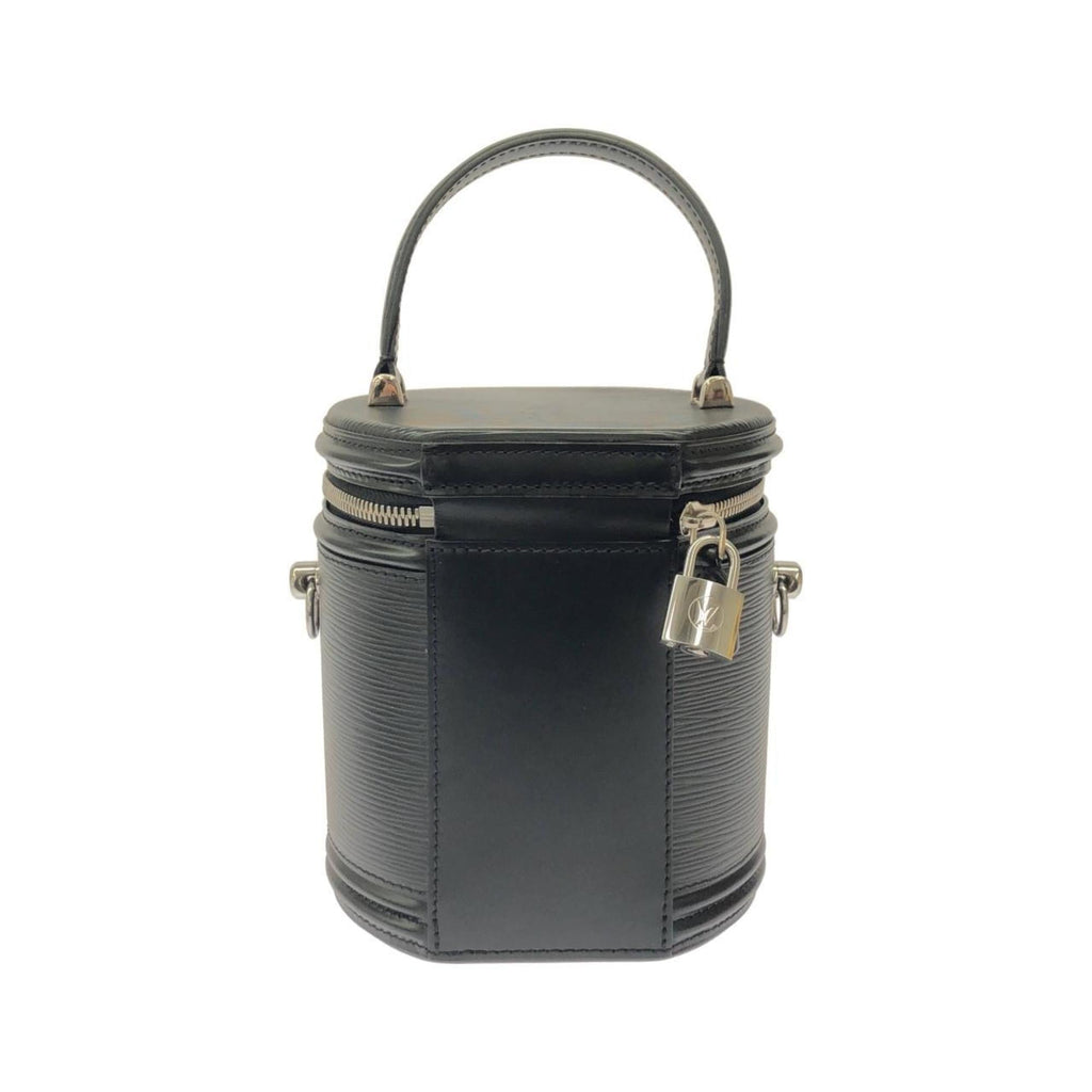 Louis Vuitton Black Leather Handbag
