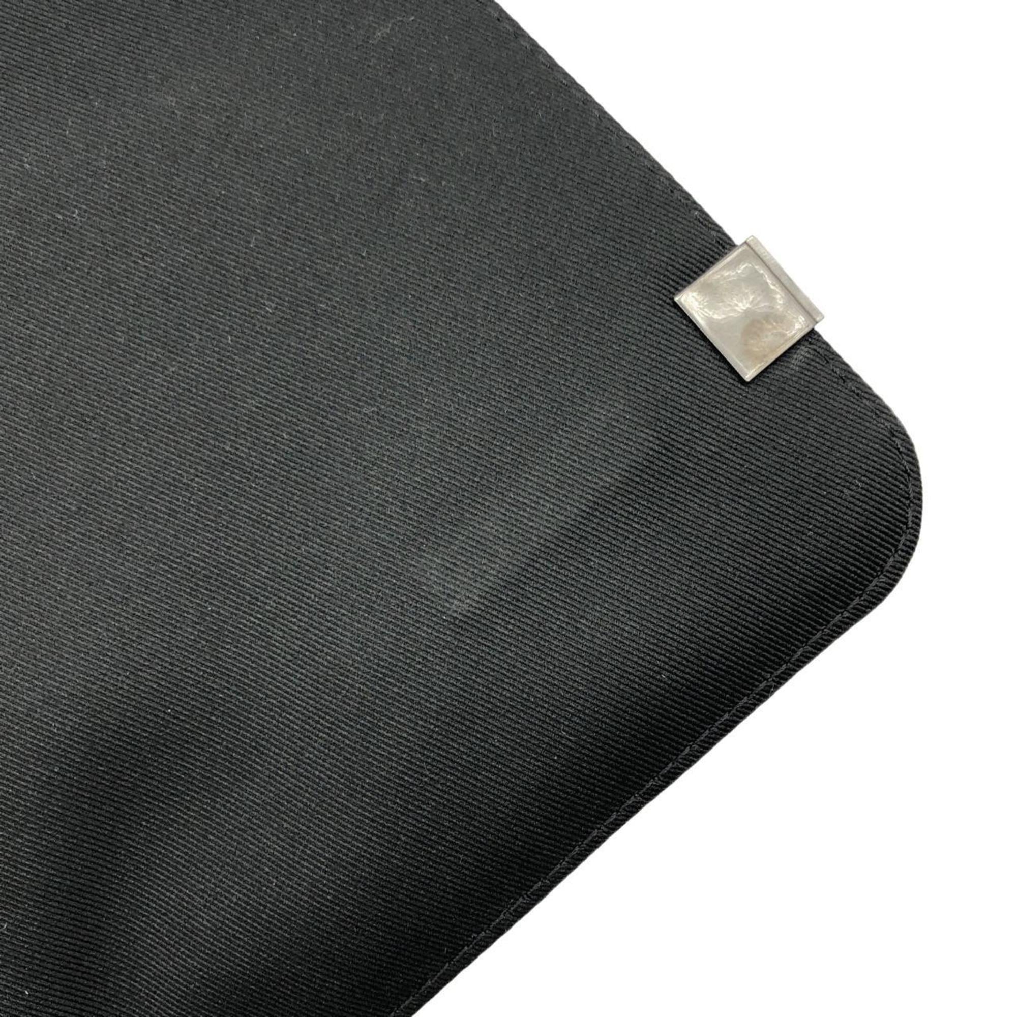 Louis Vuitton Dark Gray Graphite Coated Canvas Shoulder Bag