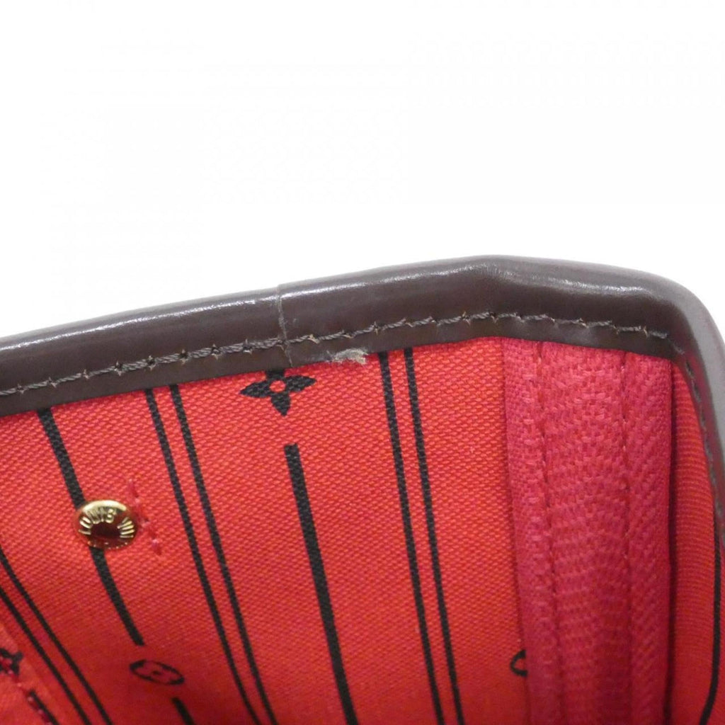 Louis Vuitton Brown Coated Canvas Handbag