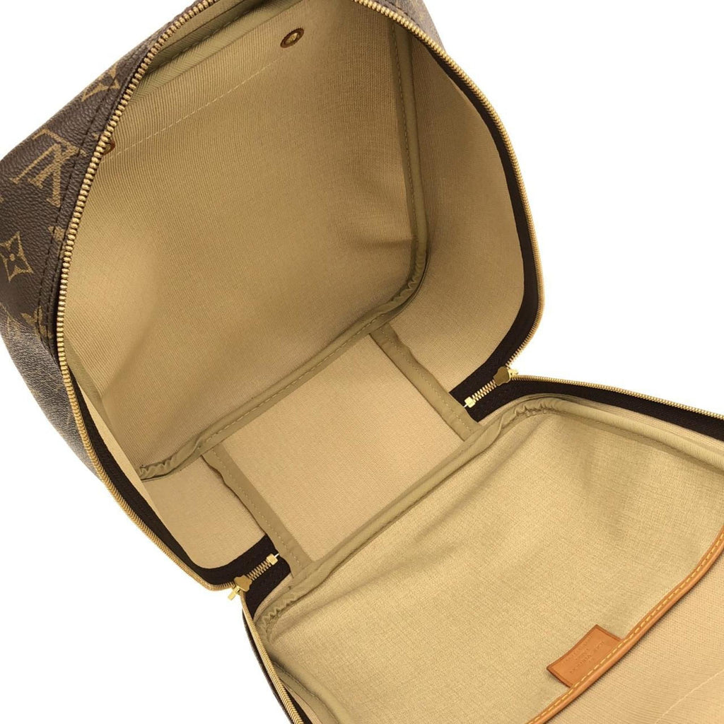 Louis Vuitton Marron Coated Canvas Handbag