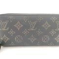 Louis Vuitton Black Leather Long Wallet