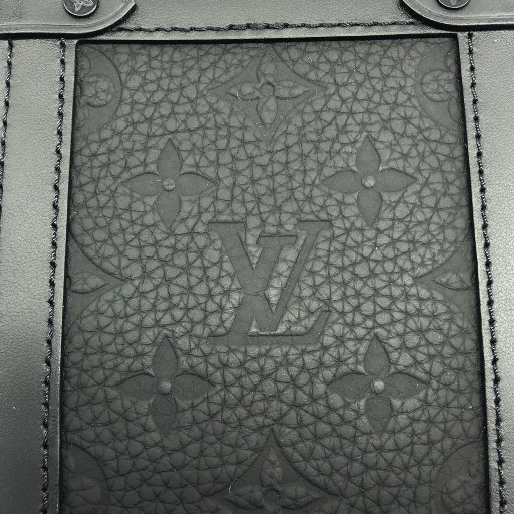 Louis Vuitton Black Leather Shoulder Bag