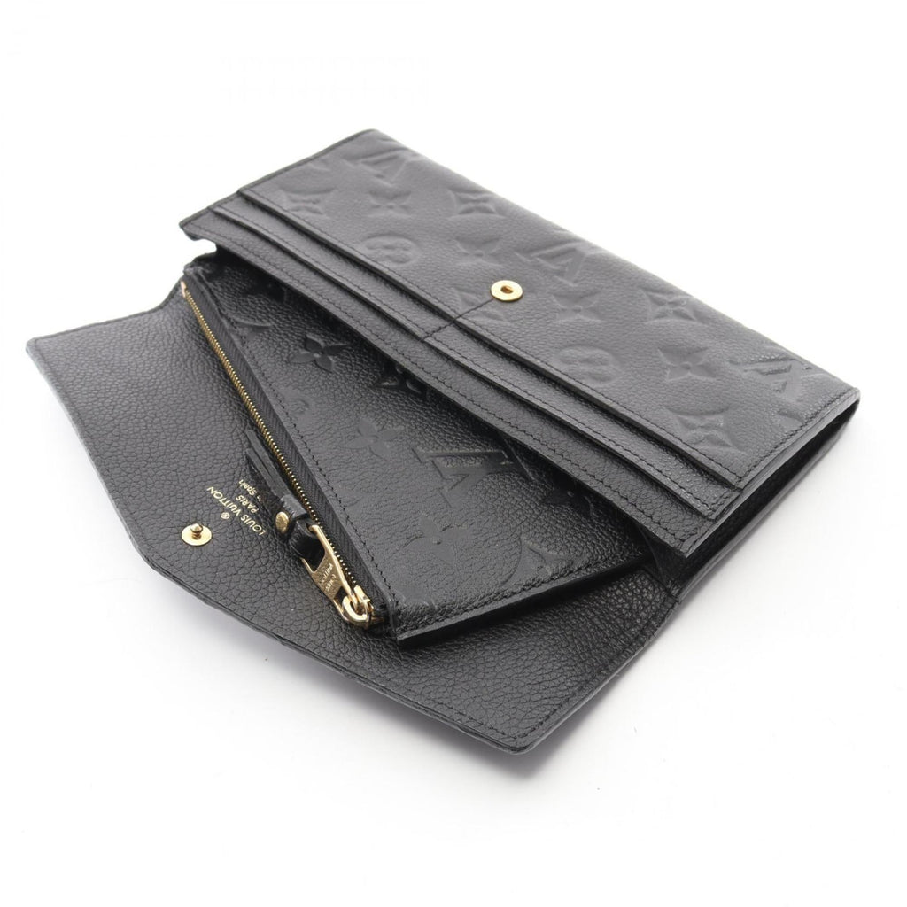 Louis Vuitton Infini Navy Monogram Empreinte Long Wallet