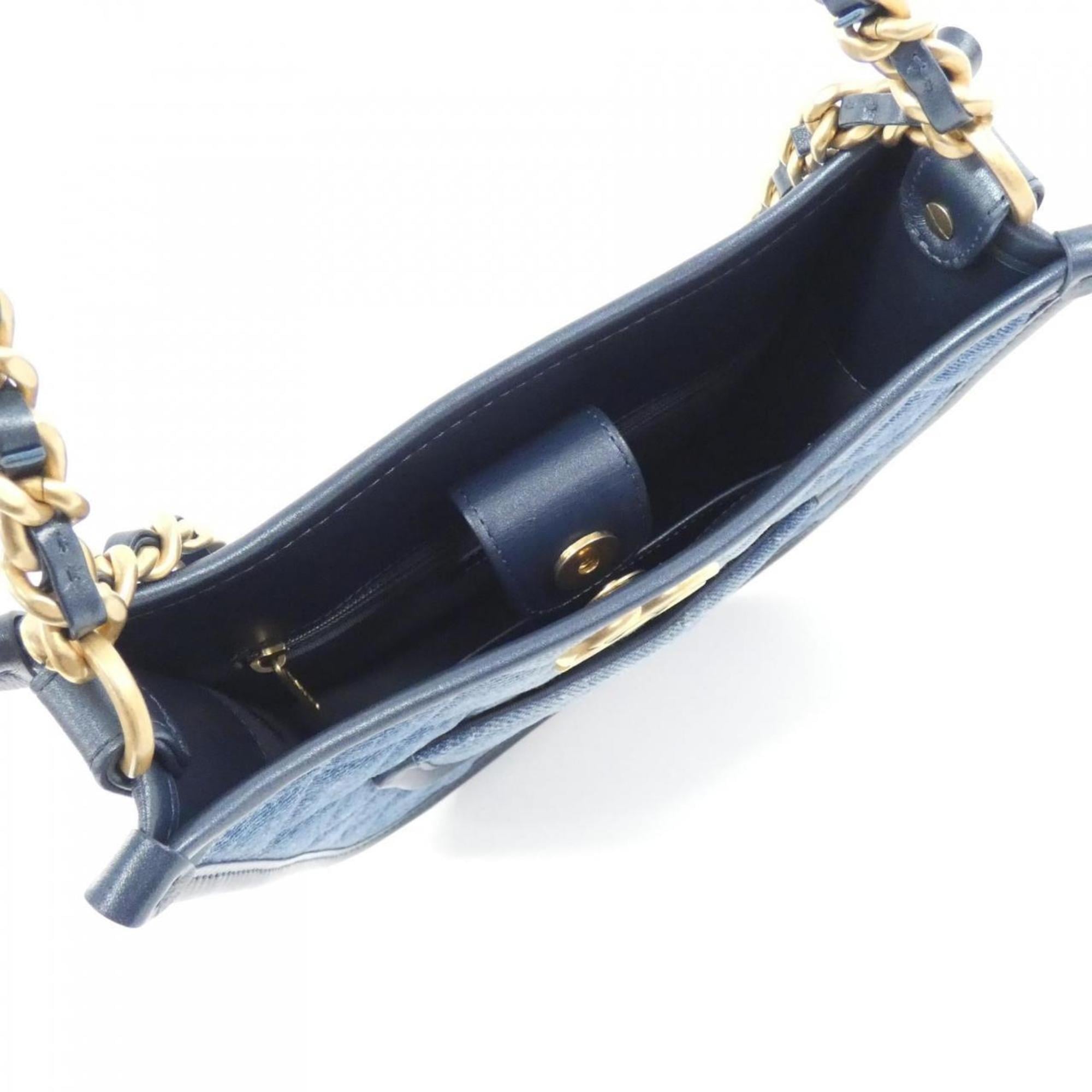 Chanel Blue Denim Shoulder Bag