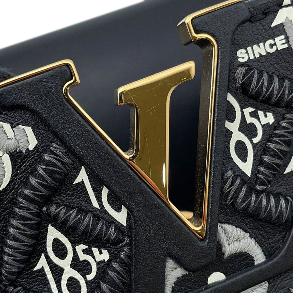 Louis Vuitton Black Noir Leather Handbag