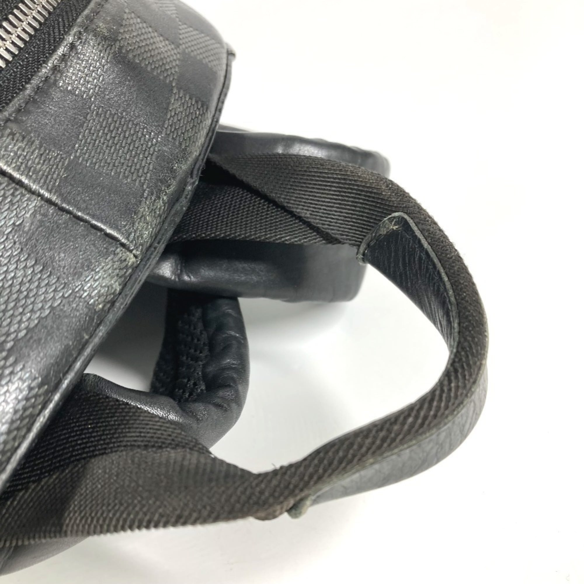 Louis Vuitton Black Damier Infini Leather Backpack