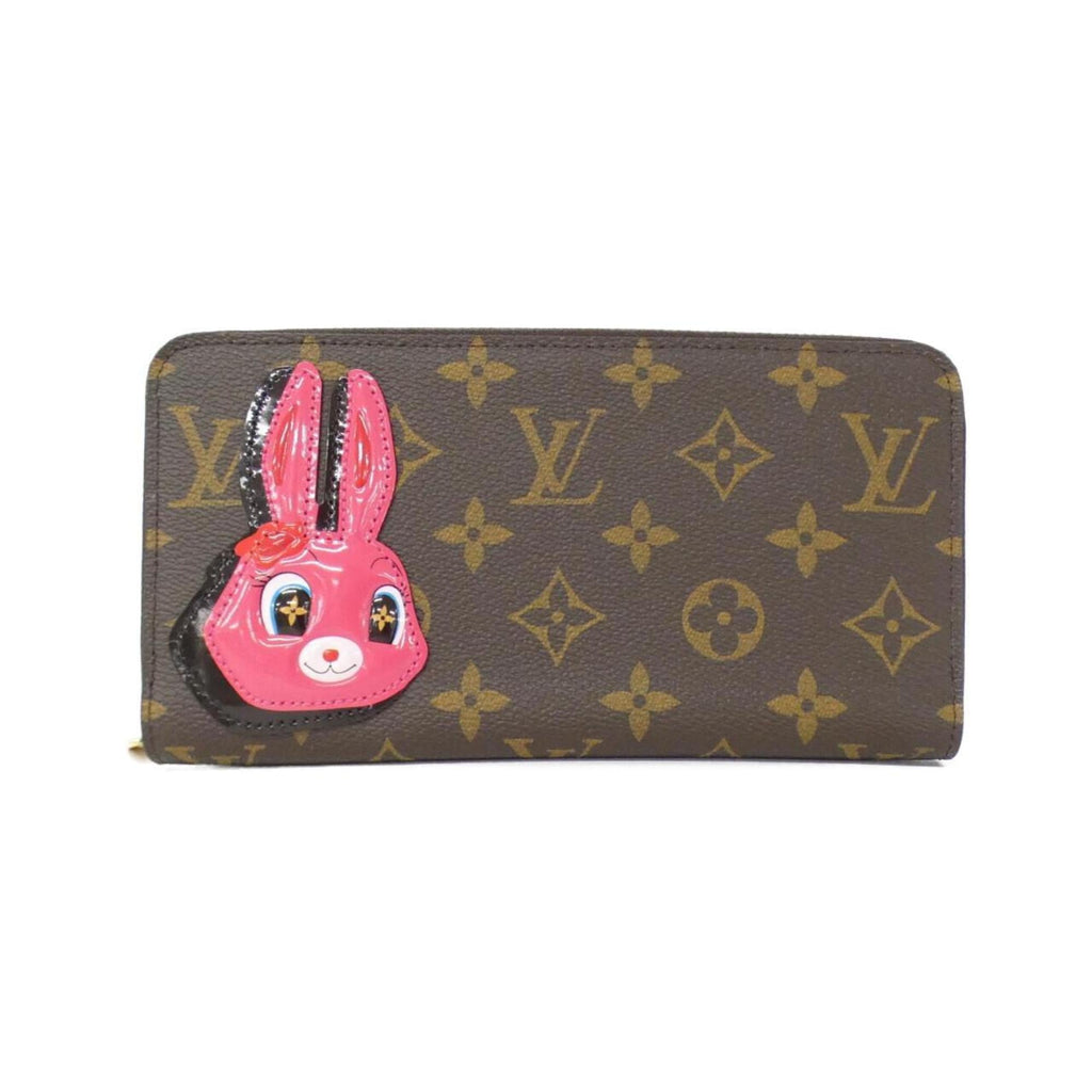 Louis Vuitton Marron Coated Canvas Long Wallet