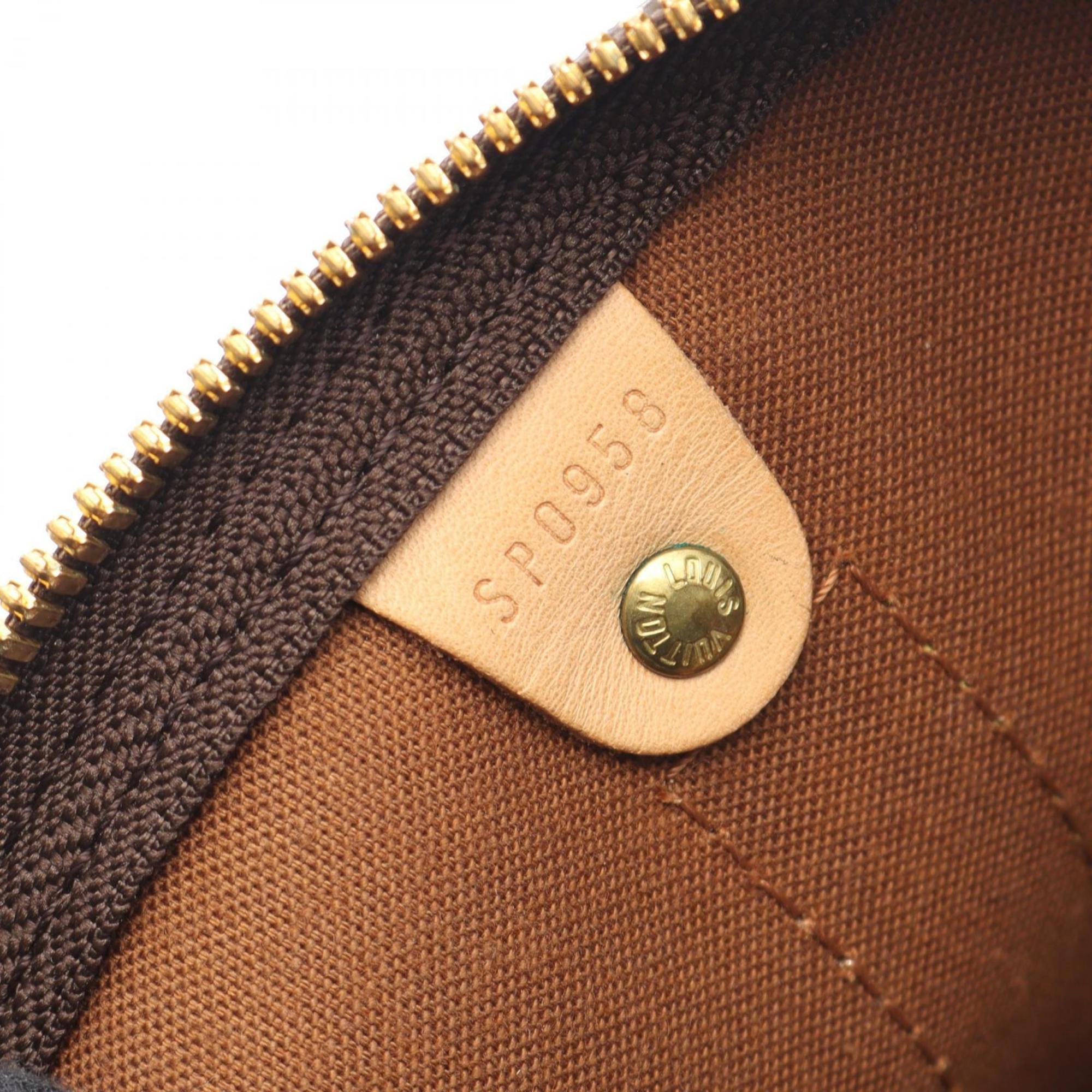 Louis Vuitton Brown Monogram Monogram Boston Bag