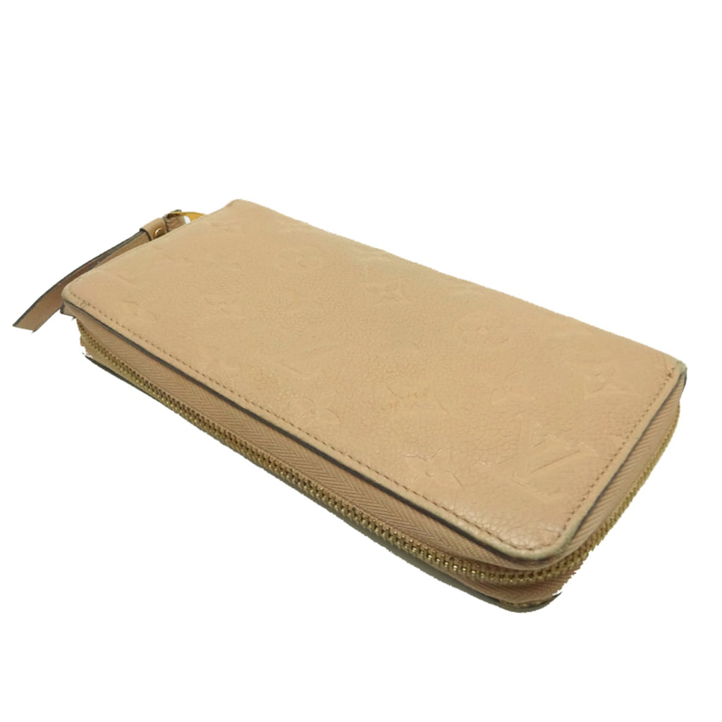 Louis Vuitton Beige Monogram Empreinte Long Wallet