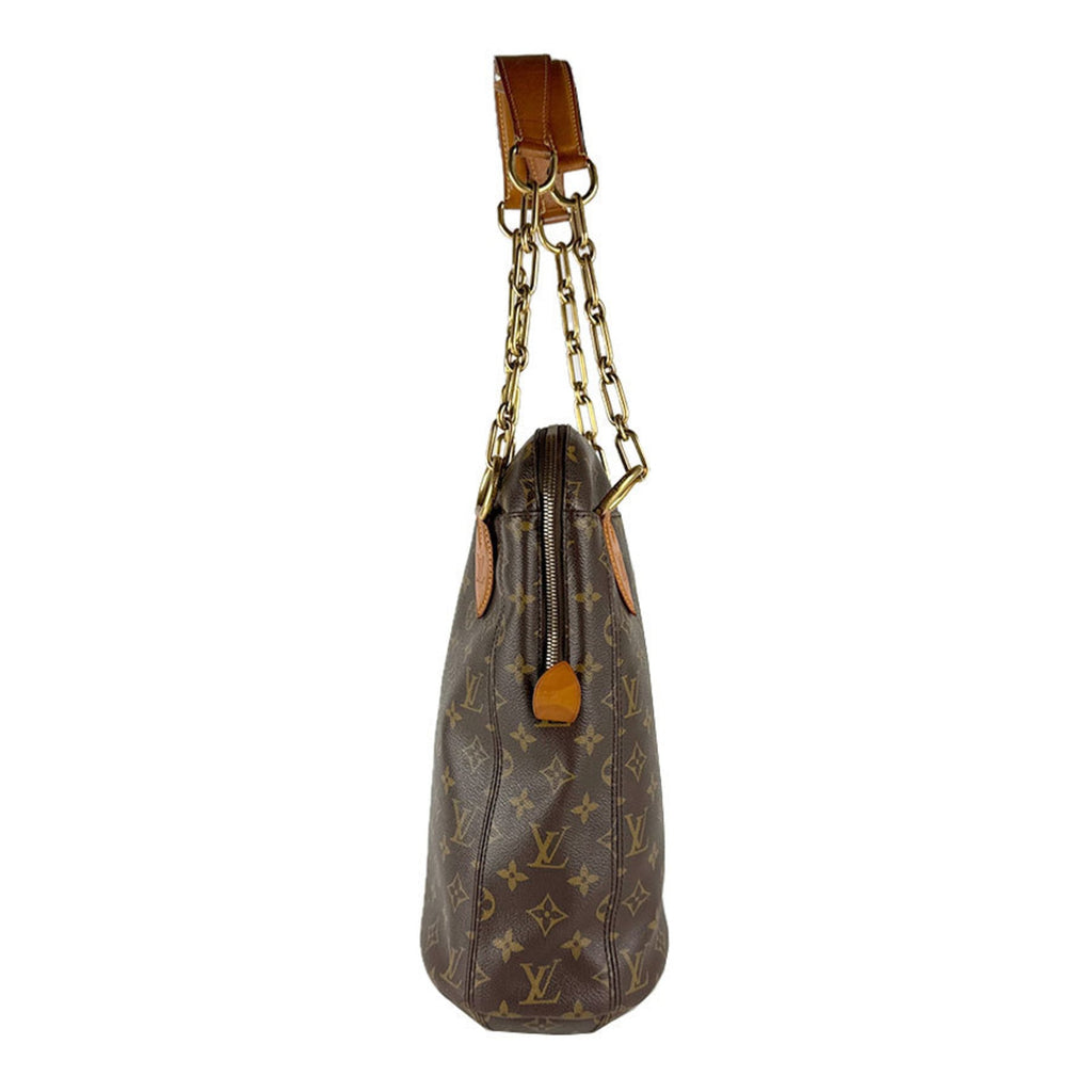 Louis Vuitton Brown Monogram Canvas Shoulder Bag