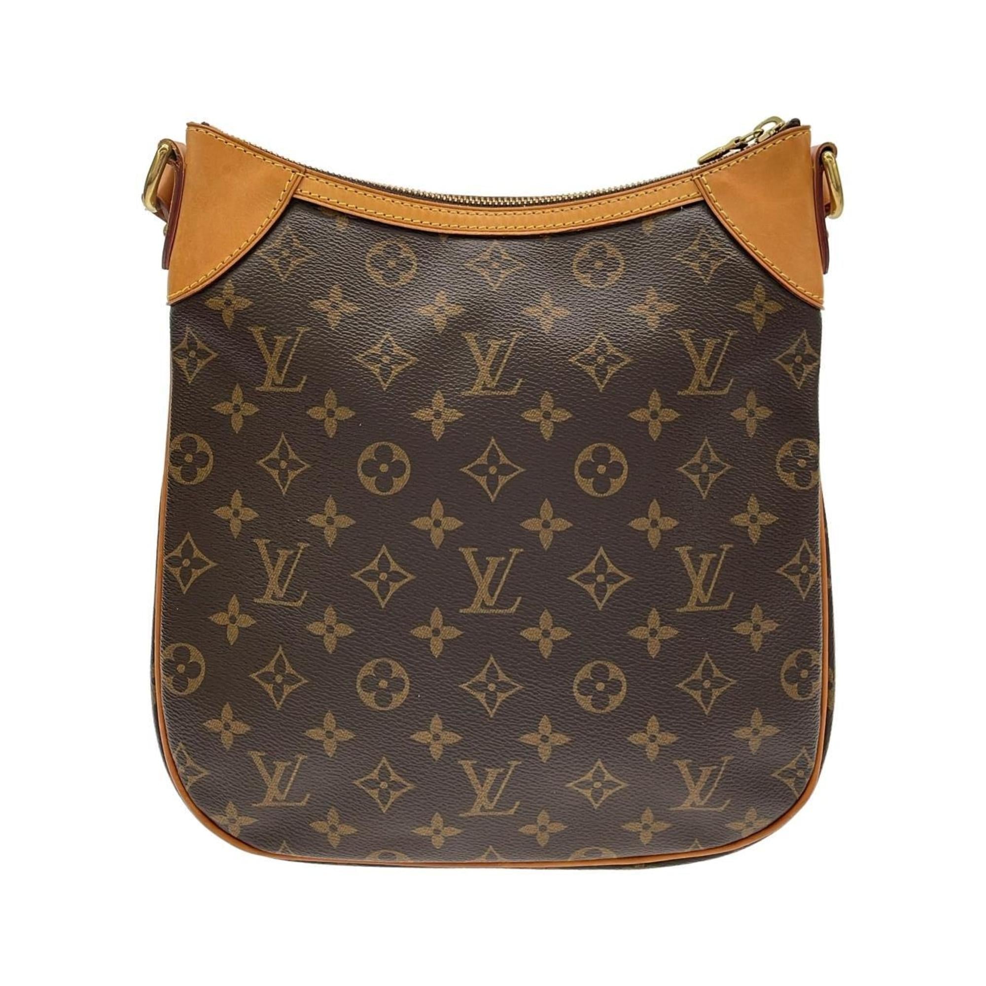 Louis Vuitton Marron Coated Canvas Shoulder Bag