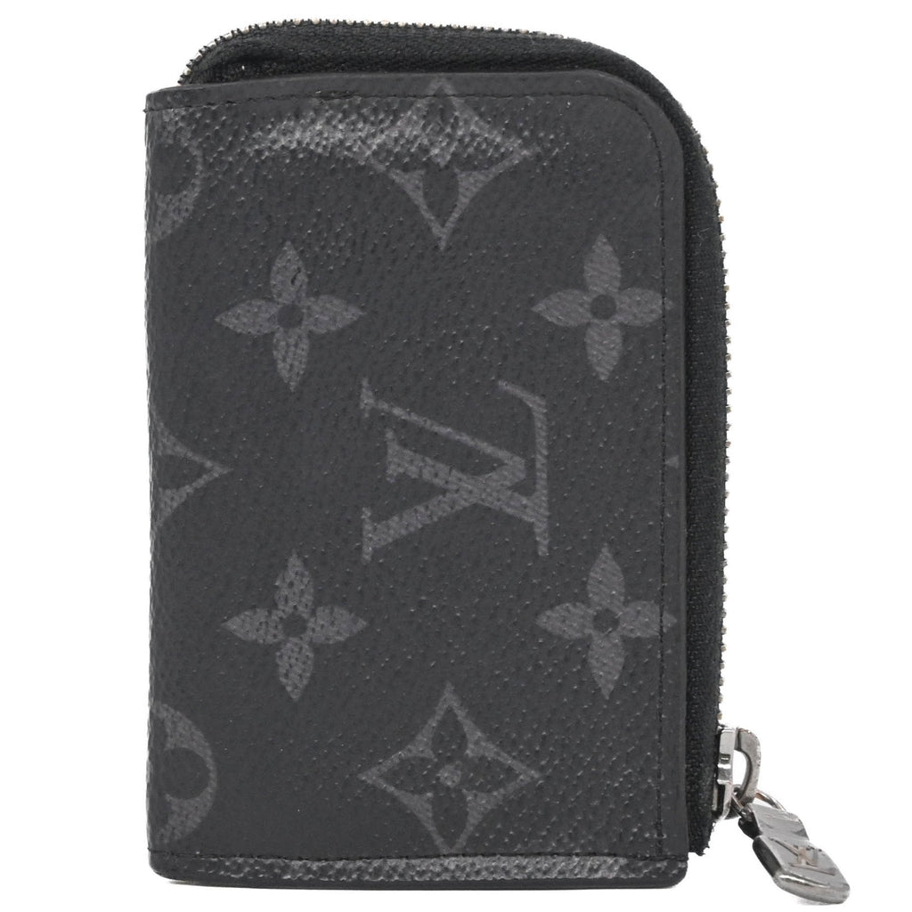 Louis Vuitton Black Monogram Eclipse Monogram Eclipse Coin Purse/Coin Case