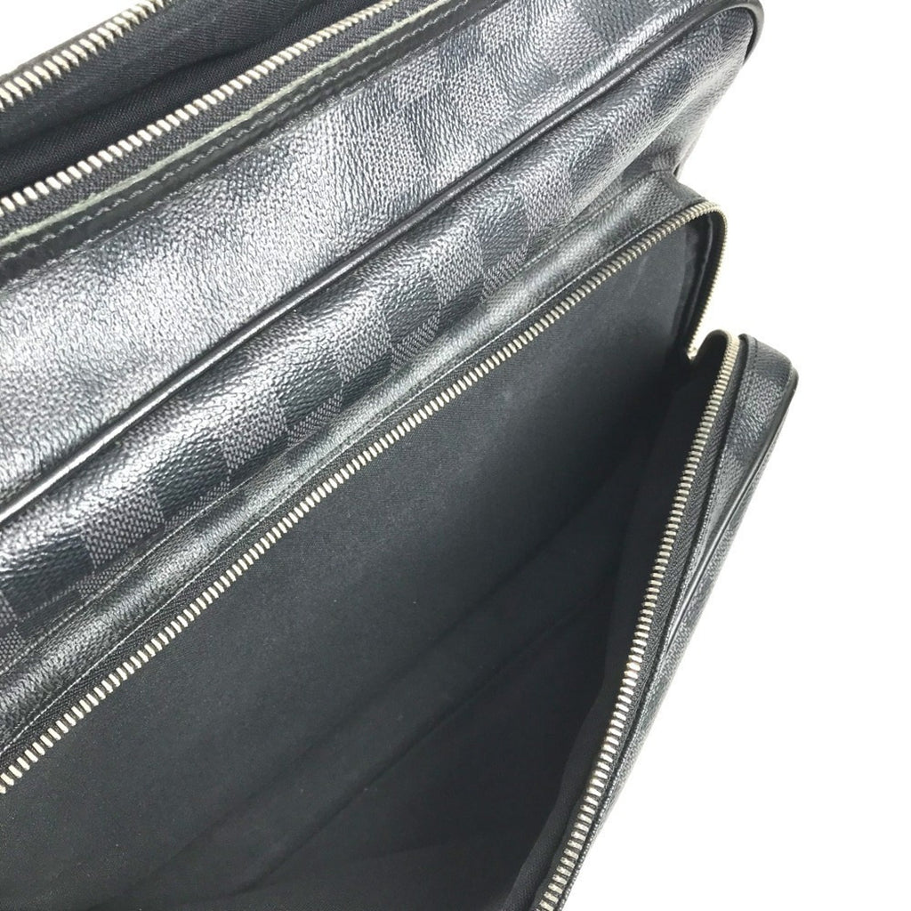 Louis Vuitton Black Damier Graphite Shoulder Bag