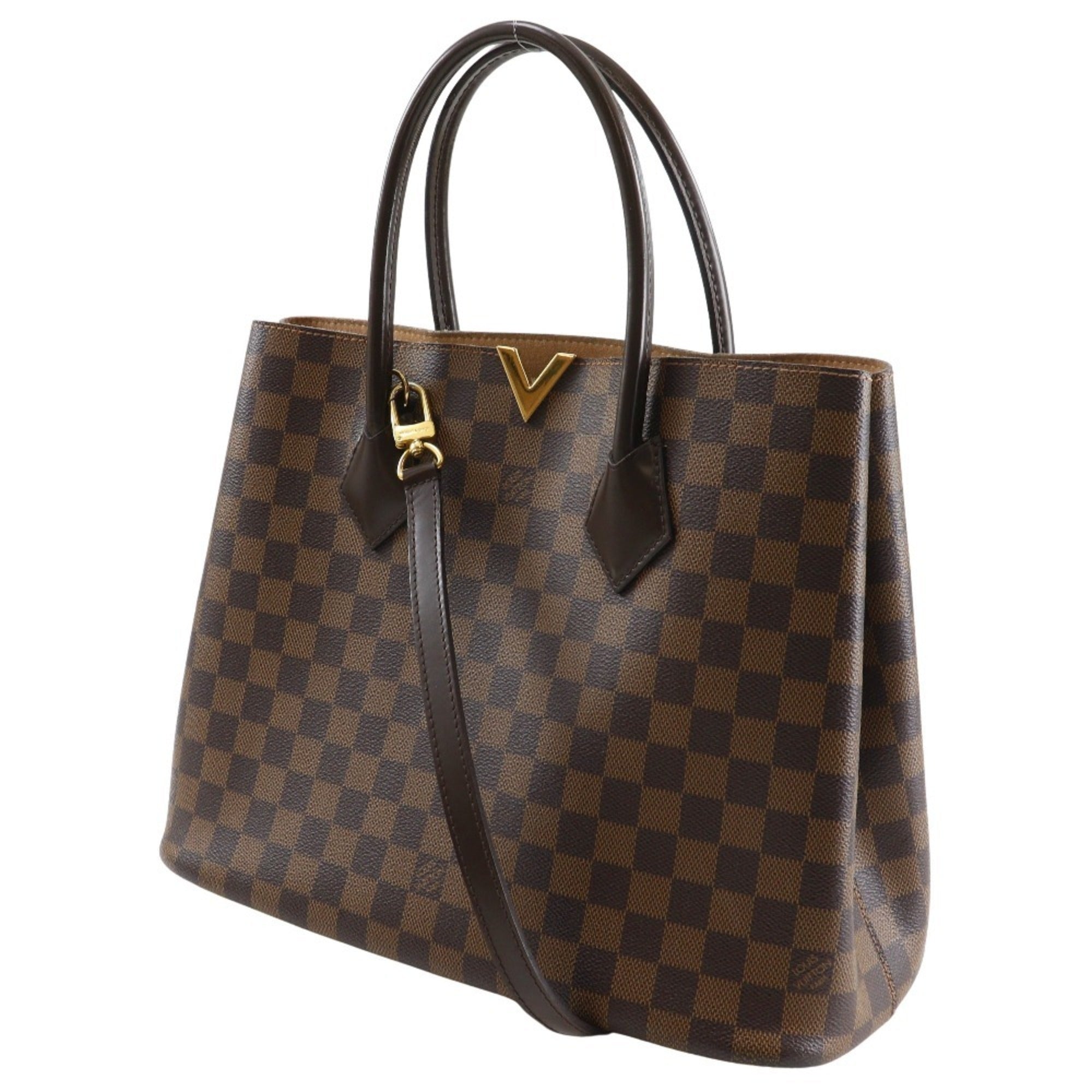 Louis Vuitton Brown Damier Canvas Handbag