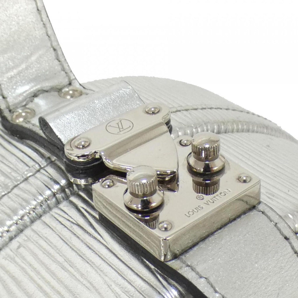 Louis Vuitton Silver Leather Shoulder Bag