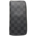 Louis Vuitton Damier Graphite Noir Damier Graphite Long Wallet