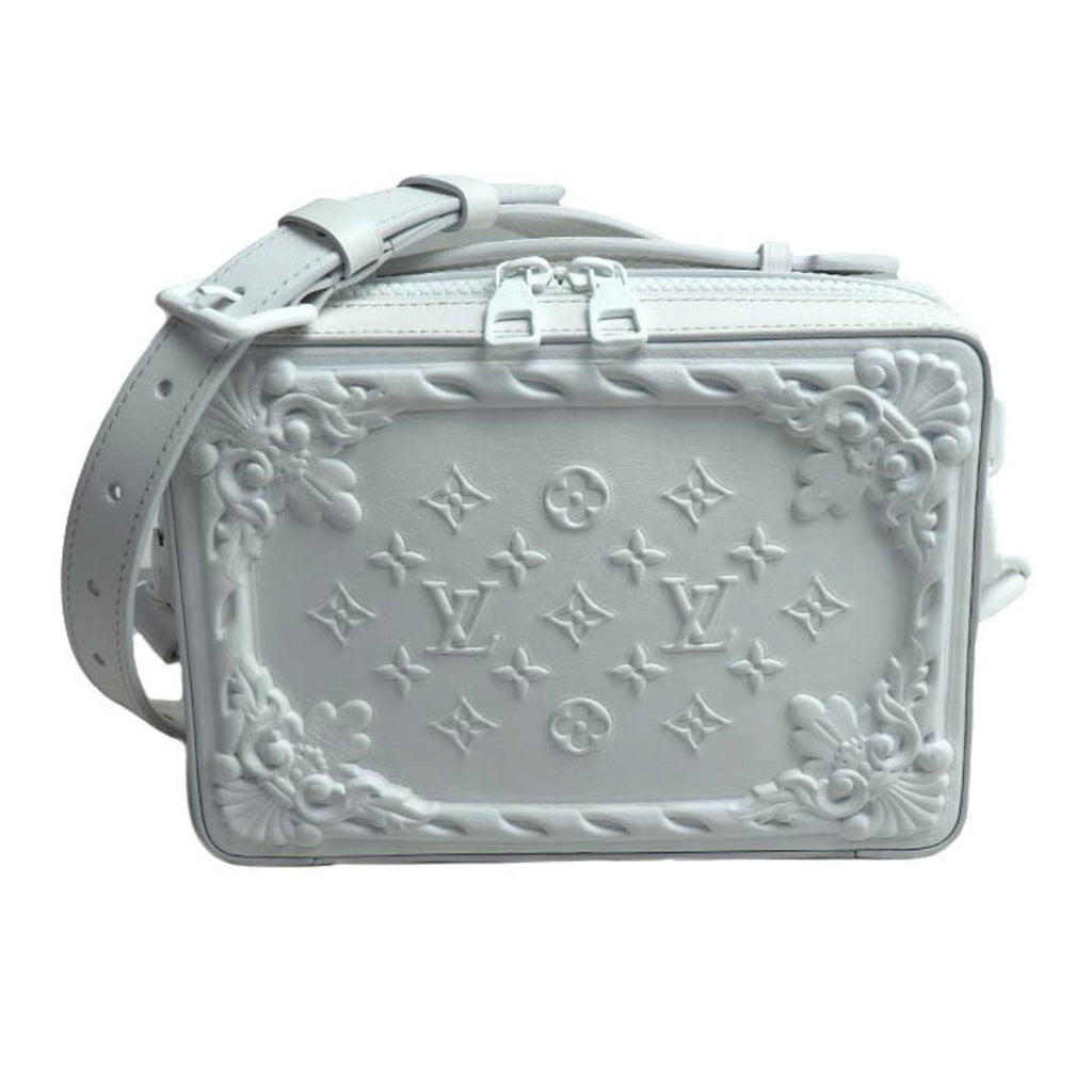 Louis Vuitton White Leather Shoulder Bag